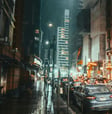 City Night Rain: 8-Hour Tranquil Ambience for Relaxation, Studying & Sleep image