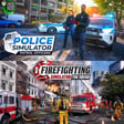 Firefighting Simulator & Police Simulator, Sim Cop & Rescue image