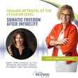 Healing Betrayal at the Cellular Level: Somatic Freedom After Infidelity with Guest, Lora Cheadle, JD, CHt, Betrayal Recovery Coach, Attorney, and TEDx Speaker image