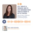 Lies, Threats & Triggers: How to Stay Grounded When Your Co-Parent Is Out of Control with Divorce Coach, and Co-parenting ExpertJill Kaufman image