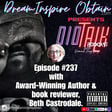 DIOTALK Episode #237 with Award-Winning Author and book reviewer, Beth Castrodale. image