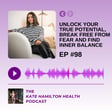 #98: Sarah Woulfe: Unlock your true potential, break free from fear and find inner balance image