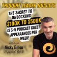 EP685: TL Nuggets #202 - The Secret to Unlocking $100K -- $500K Is 3-5 Podcast Guest Appearances Per Week! image
