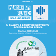 Quality & equity in electricity access across Africa image