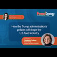 How the Trump administration's policies will shape the U.S. feed industry image