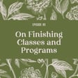 95 | No Need to Feel Guilty About Unfinished Courses image