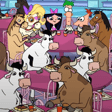 Cows in the Mall image