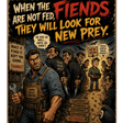 The fiends need to eat! image