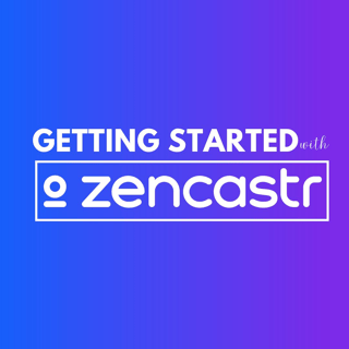 Zencastr dashboard overview