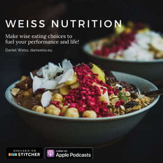 Health, Energy, Performance by Daniel Weiss