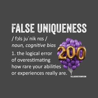 False Uniqueness