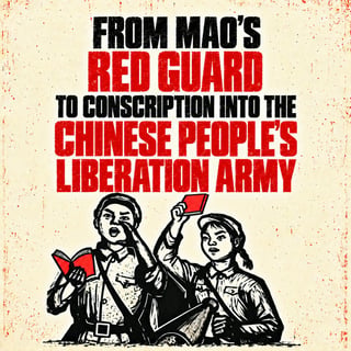 From Mao's Red Guard to conscription into the Chinese People's Liberation  Army  (476)			 					