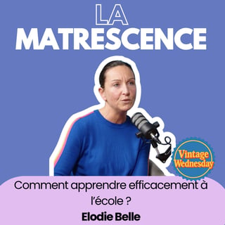 VINTAGE WEDNESDAY - Comment apprendre efficacement à l'école ? 