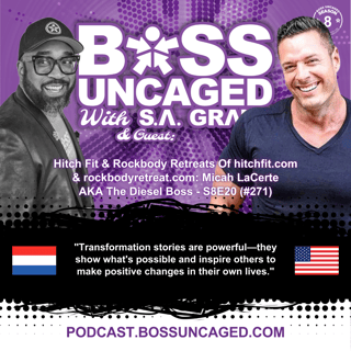 Hitch Fit & Rockbody Retreats Of hitchfit.com & rockbodyretreat.com: Micah LaCerte AKA The Diesel Boss - S8E20 (#271)