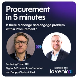 Is there a change and engage problem within Procurement?