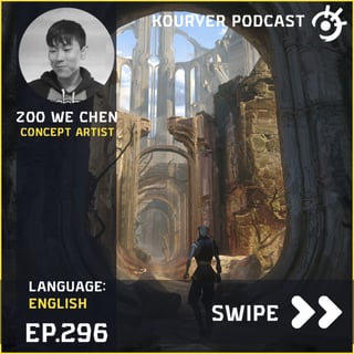 Concept art journey of Zoo we chen - Kouryer podcast #296