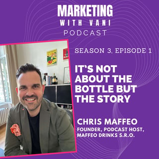 Mixing spirits and strategies: Chris Maffeo's brew for branding | Chris Maffeo @Maffeo Drinks (S3, #E1)