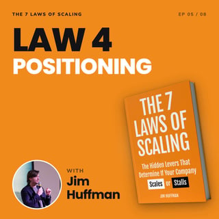 Ep 5 — Law 4: Positioning