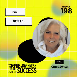 Episode 198 A Decade of Sobriety: Kim Bellas' Journey from Darkness to the Light of Success
