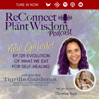 Ep.129 Evolution of What We Eat for Self-Healing with Christine Ruch