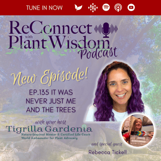 Ep.135 It Was Never Just Me and the Trees with Rebecca Tickell