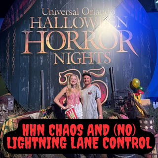 HHN Chaos and (No) Lightning Lane Control
