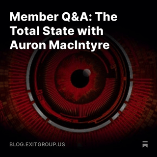 Member Q&A with Auron MacIntyre