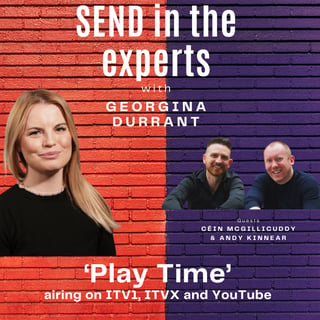 Play Time (ITV) - Georgina Durrant in conversation with comedy writer/director Céin McGillicuddy and editor/writer Andy Kinnear.