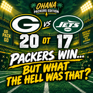 Packers Win… But What the Hell Was That?