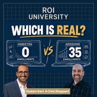 One Source of Truth: Aligning Marketing and Admissions on the Numbers That Matter