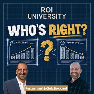 Marketing vs. Admissions: Why You Need Both Period and Cohort Views