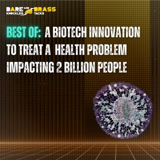 BEST OF: A biotech innovation to treat a health problem impacting 2 Billion people