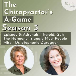 S3 : EP8 - Adrenals, Thyroid, Gut: The Hormone Triangle Most People Miss – Dr. Stephanie Zgraggen