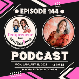 EP 144: From Disaster to Direction: Transforming Setbacks Into Growth & Clarity with Kathi Burns