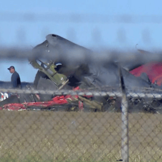Vintage military aircraft collide mid-air at Dallas air show