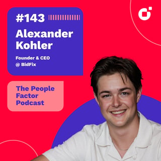 #143 - Alexander Kohler | Von pplwise zum eigenen KI-Startup mit 21