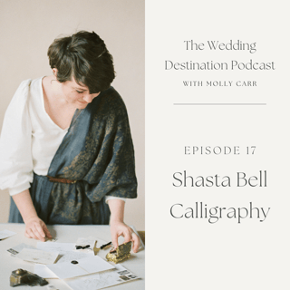 17. Shasta Bell Calligraphy - Fine Art Wedding Invitation Designer