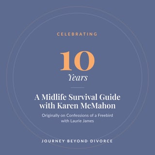 10 Year Anniversary Episode: How to Thrive After Divorce: A Midlife Survival Guide with Karen McMahon