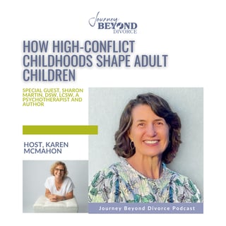 How High-Conflict Childhoods Shape Adult Children with Dr. Sharon Martin, DSW, LCSW