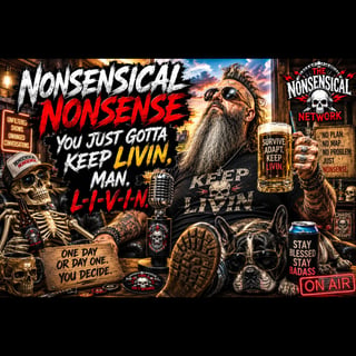 Nonsensical Nonsense: You just gotta keep livin man...L-I-V-I-N