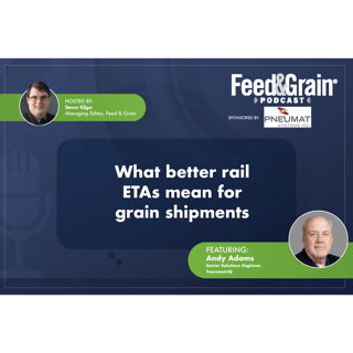 What better rail ETAs mean for grain shipments