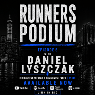 Runners Podium Ep. 6 – Daniel “The Bearded Runner” Lyszczak on Marathons, Community & Running as Forrest Gump
