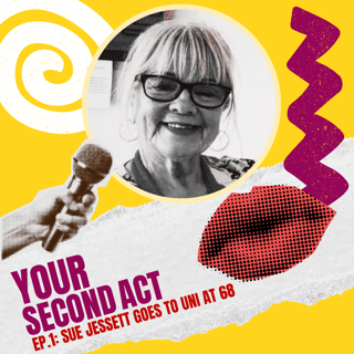 Sue Jessett goes to uni at 68