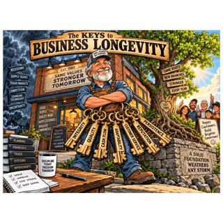 Keys to business longevity