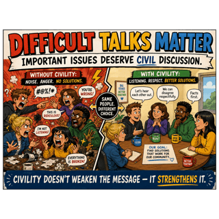 Difficult discussions need to happen.