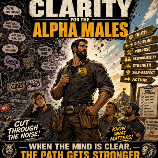 Little clarity for the Alpha Males
