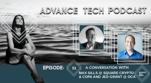 Max Sills IP Counsel at Square and GM of COPA and Jed Grant Co-Founder of Open Crypto Alliance