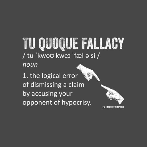 Tu Quoque (Redux)