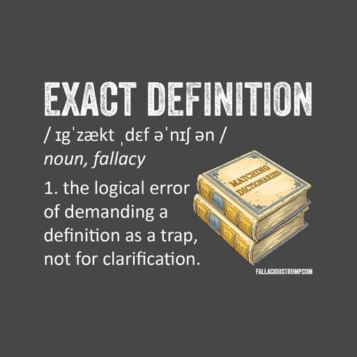 Exact Definition Fallacy