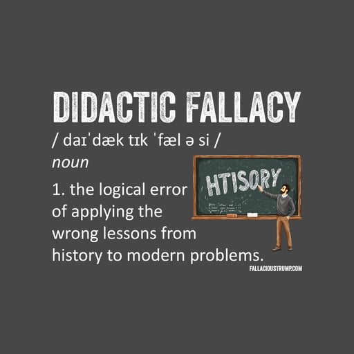 Didactic Fallacy